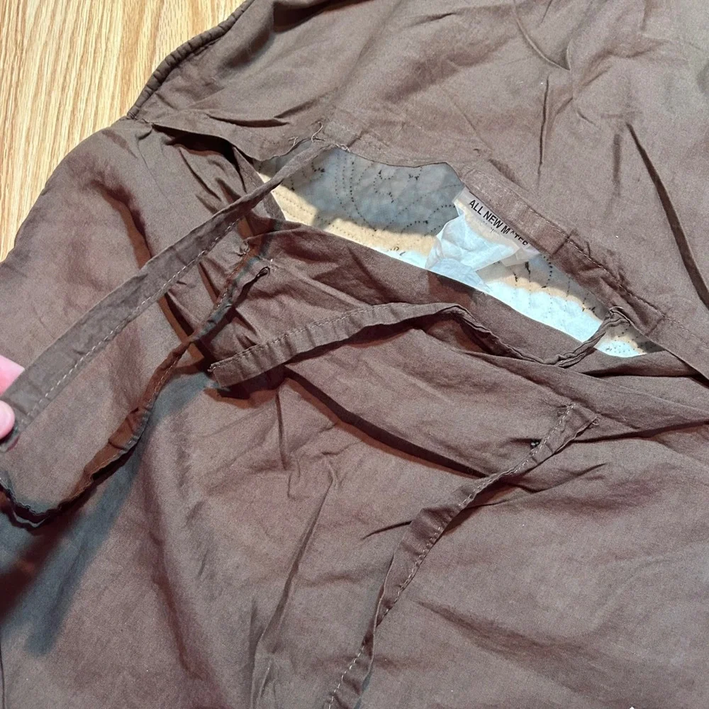 Brown‎ Quilted Scalloped Edge Decorative pillowcase sham
